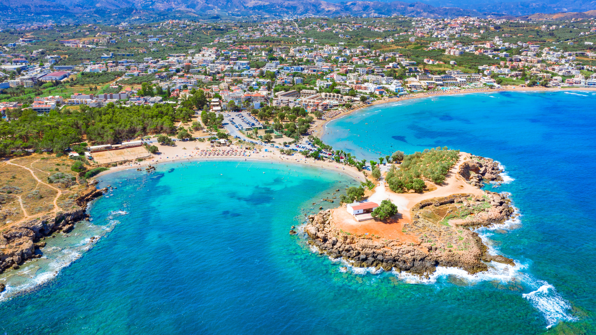 beaches near chania