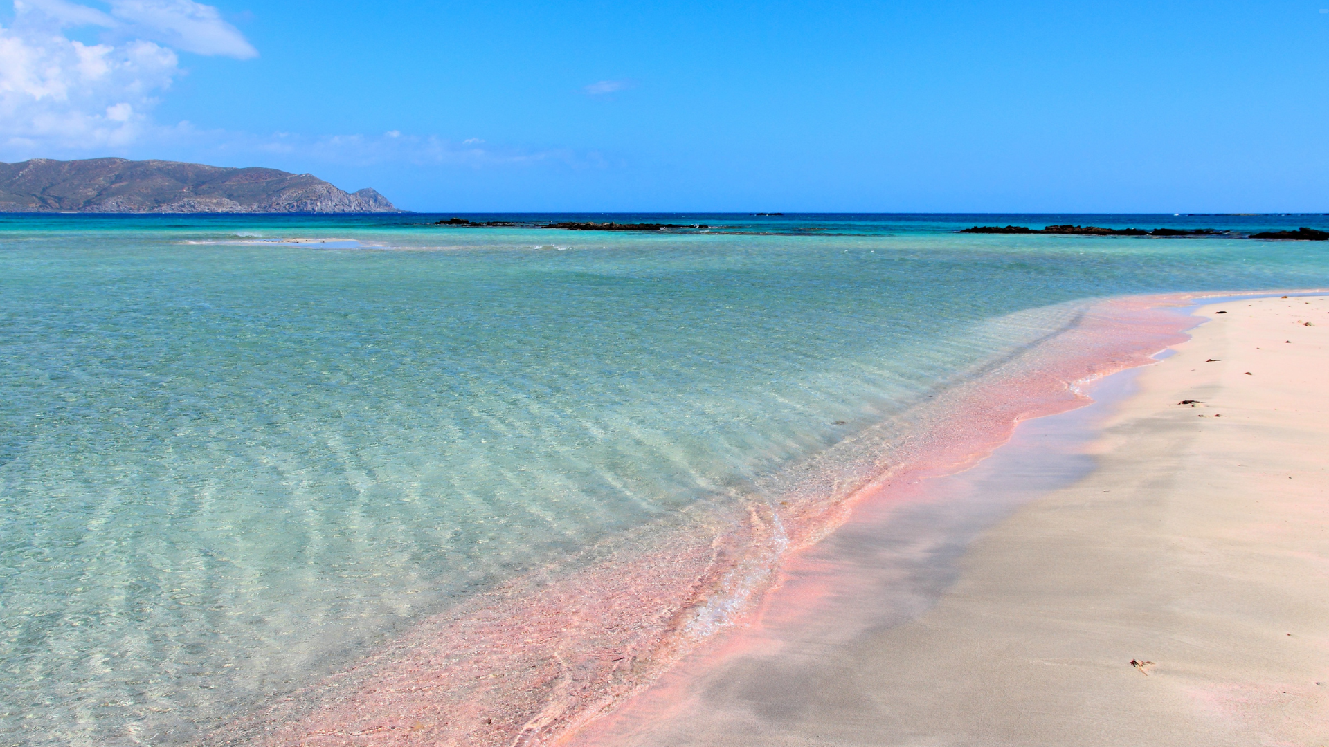 elafonisi beach pink sand best places in crete 