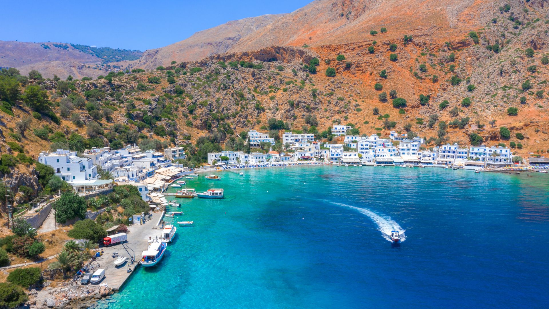 villages in crete loutro