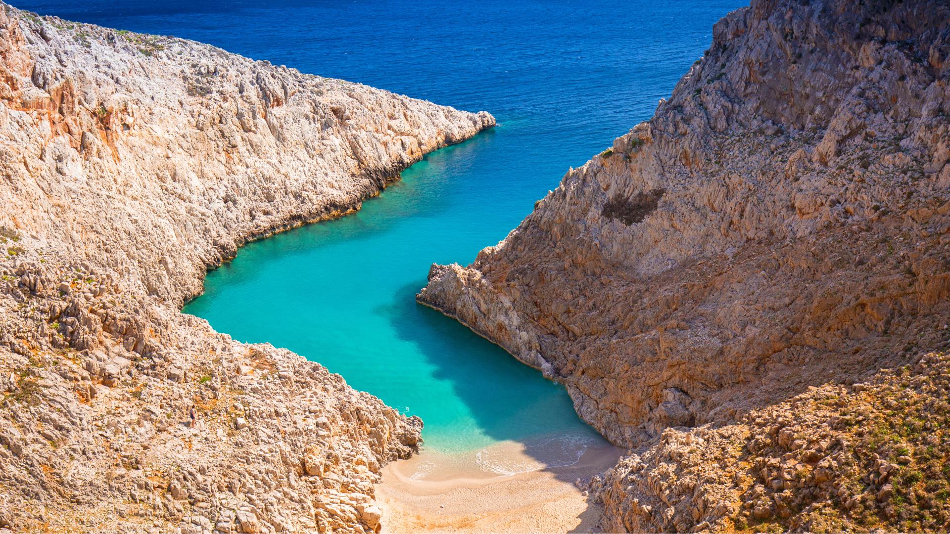 Beaches in Chania seitan limania