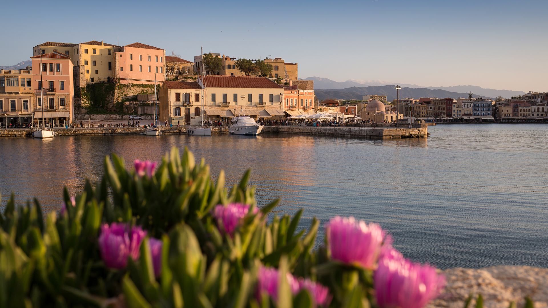 chania in spring